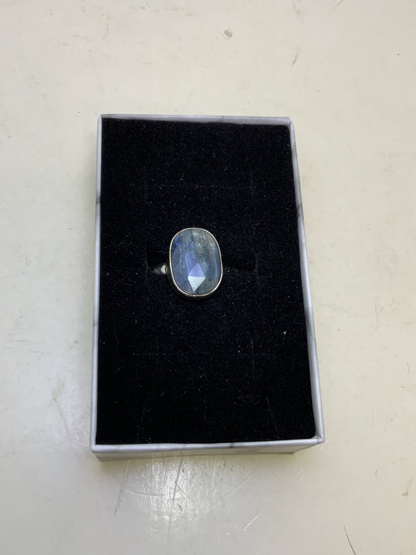 Blue Kyanite Sterling Silver Rings