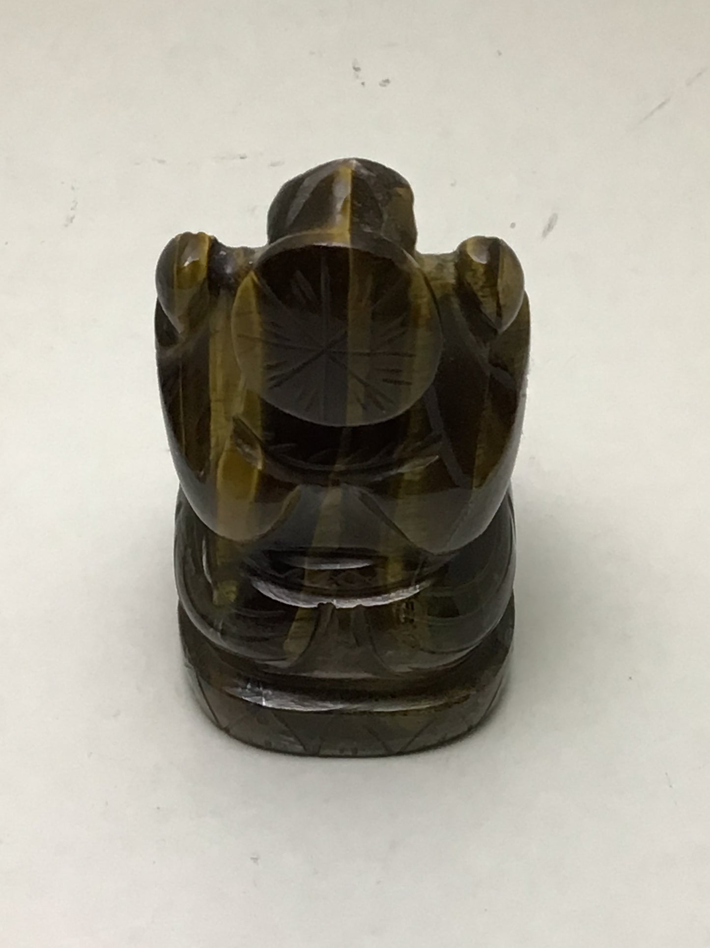 Gold Tiger Eye Ganesha