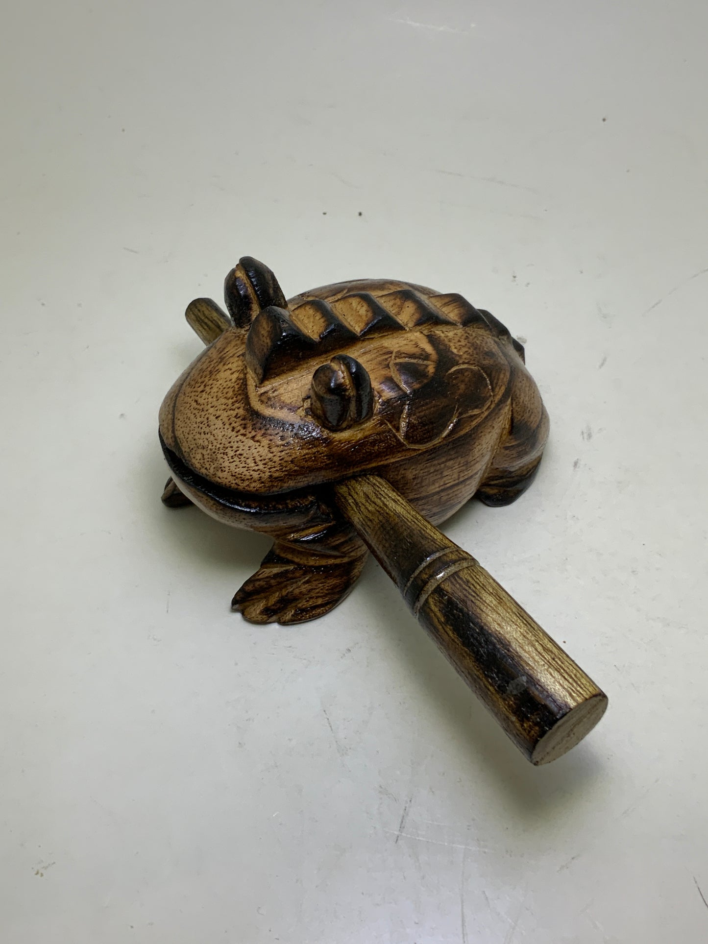 Wooden Frog Instrument