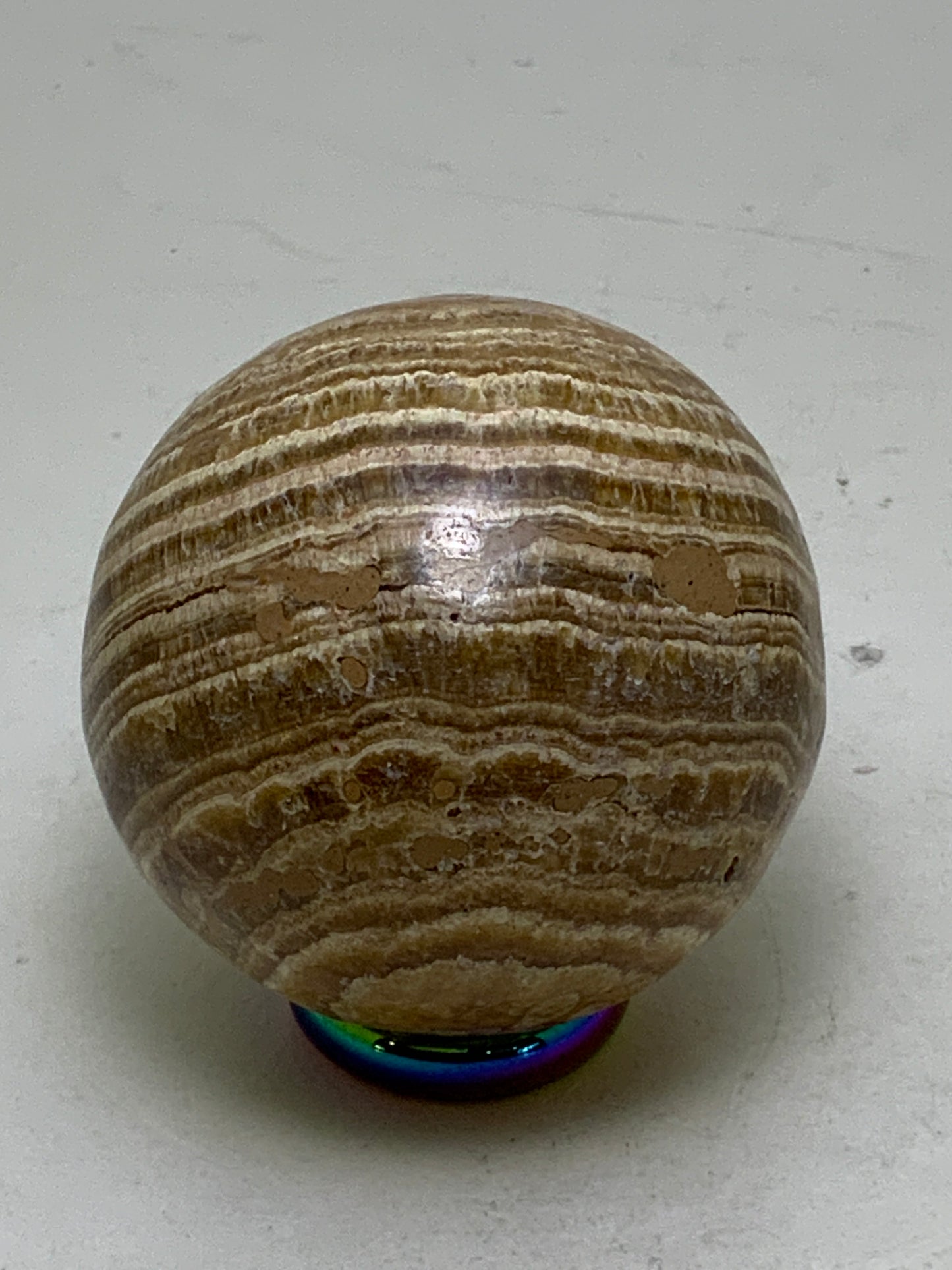 Brown Argonite Sphere