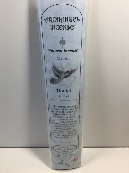 Jabou Haniel (Love) Archangel Incense Sticks
