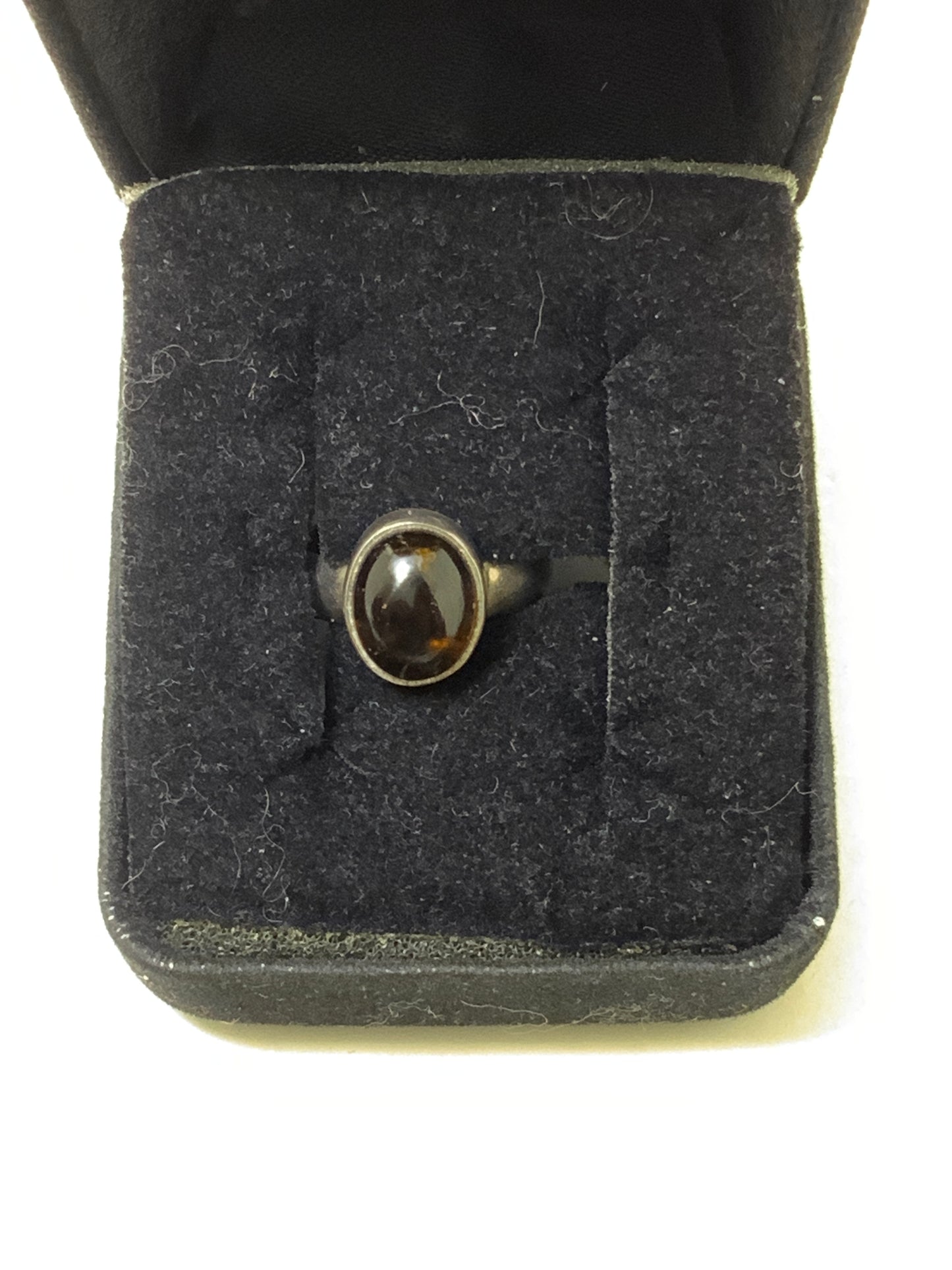 Smokey Quartz Sterling Silver Rings