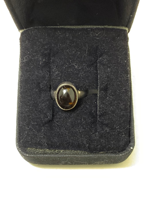 Smokey Quartz Sterling Silver Rings