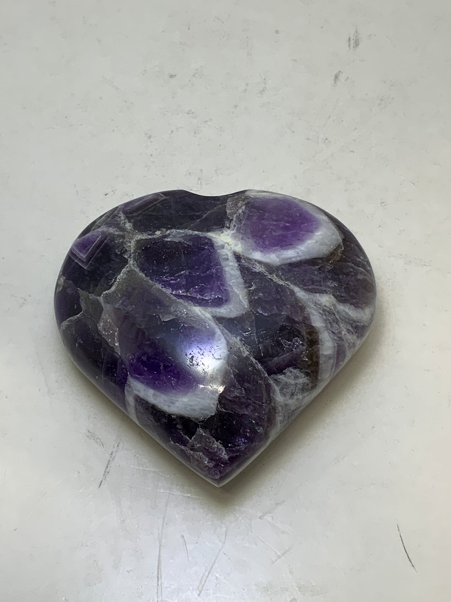 Amethyst Heart