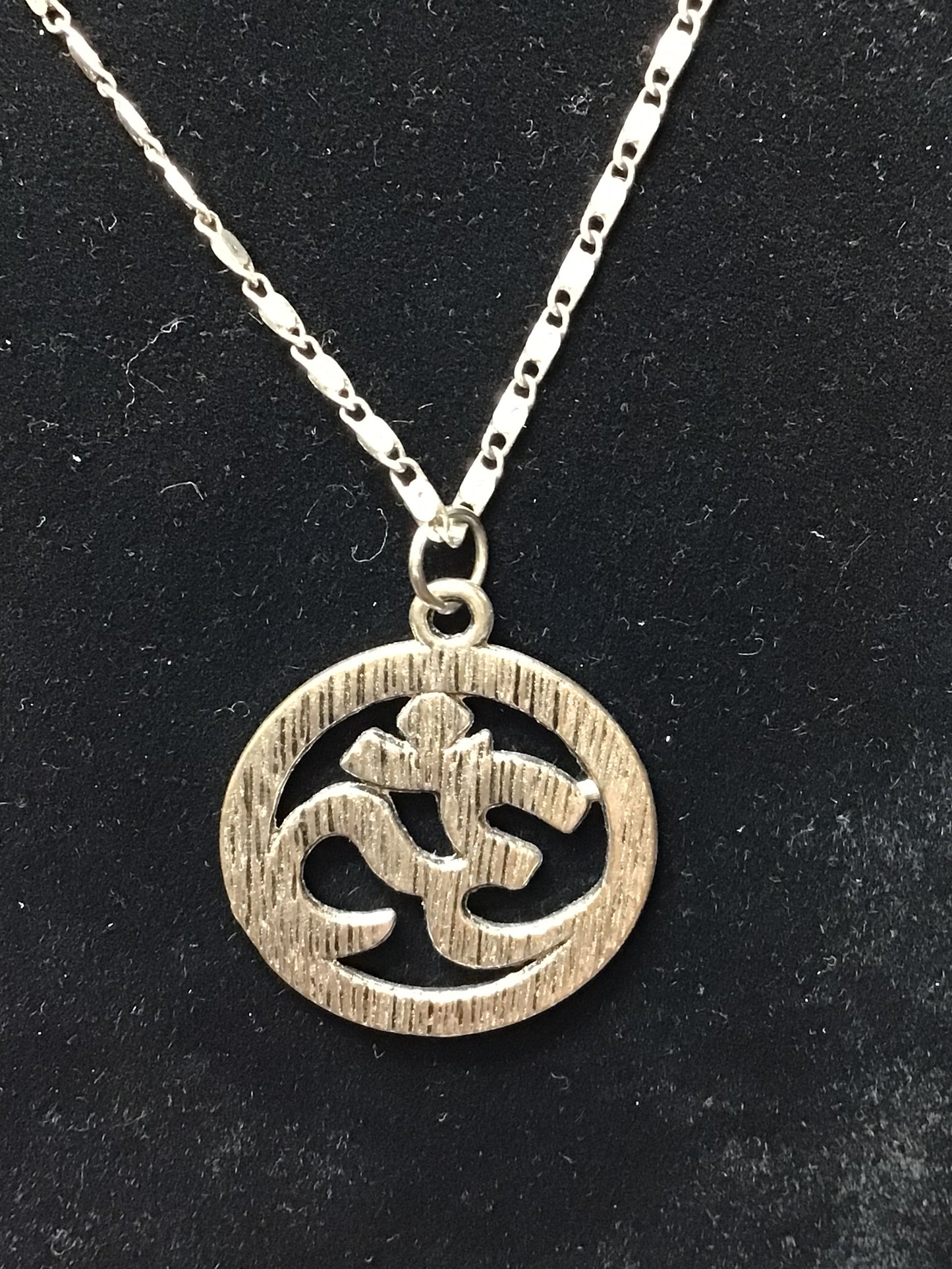 Om Pendant on a Chain