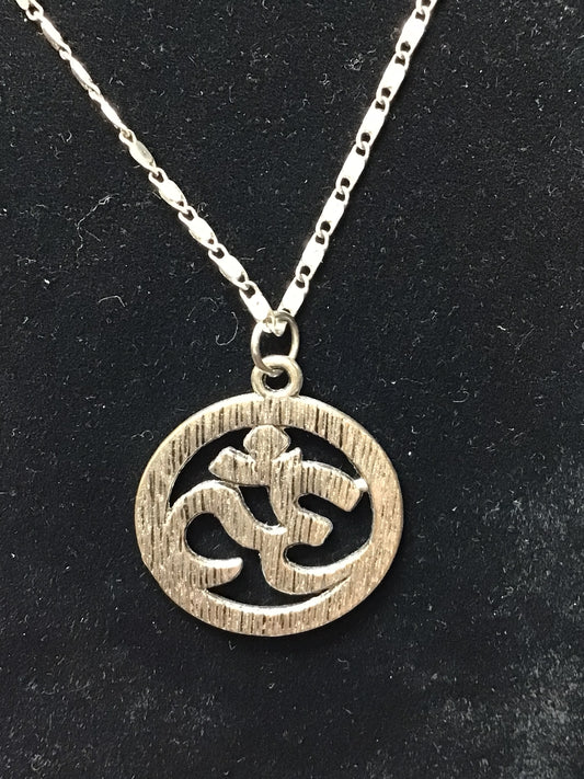 Om Pendant on a Chain