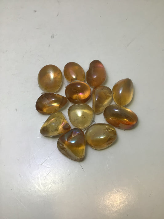 Tangerine Aura Quartz