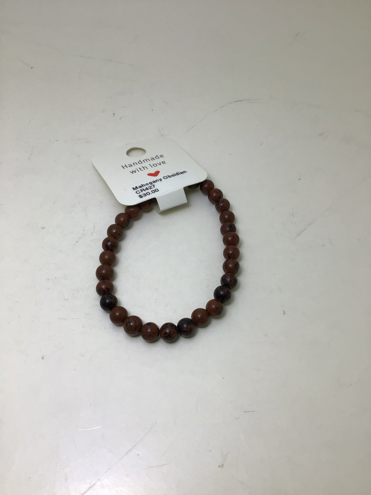 Mahogany Obsidian Bracelet