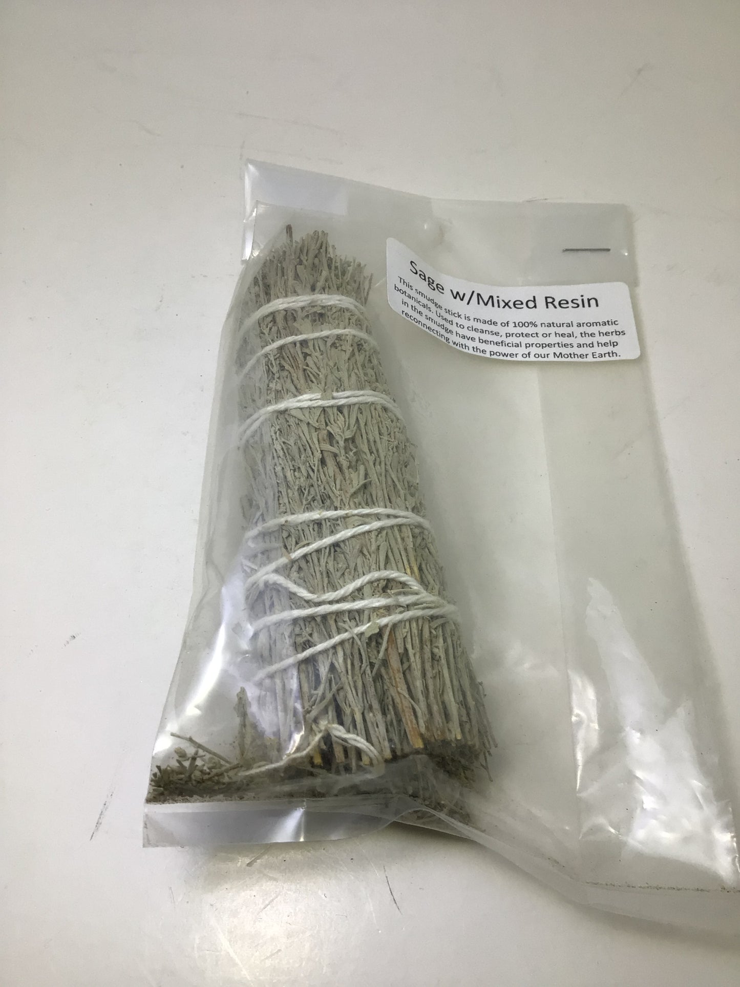 Mountain Sage & Mixed Resin 5” Smudge Stick