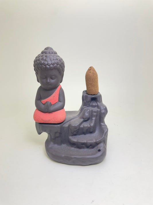 Backflow Buddha Incense Holder