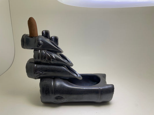 Bamboo Backflow Incense Holder