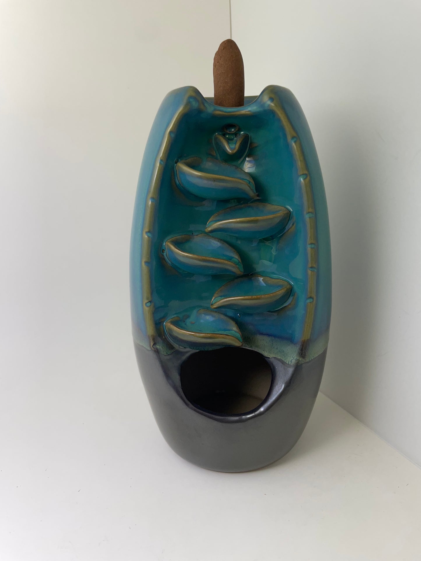 Cascading Leaves Backflow Incense Holder