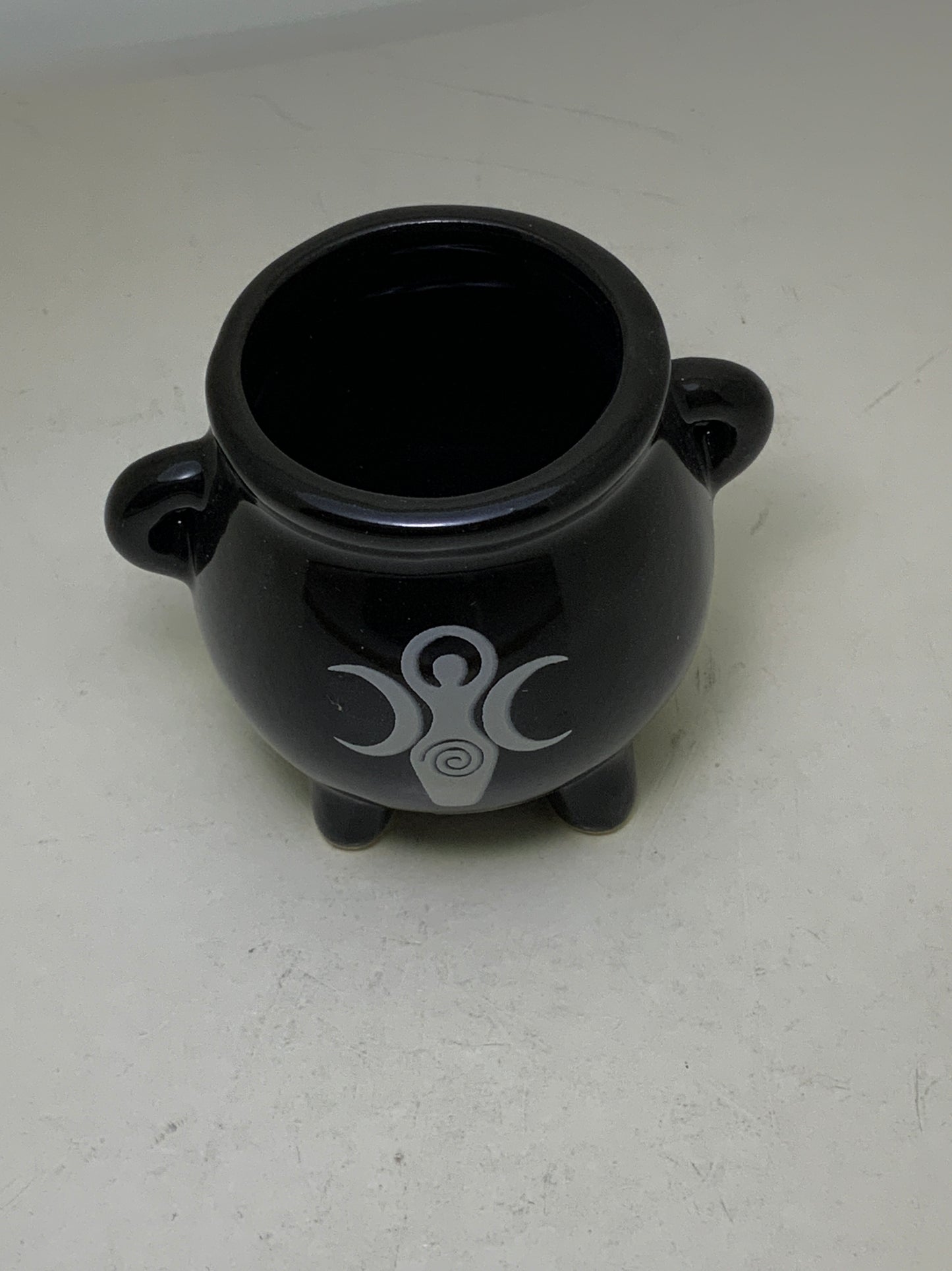 Triple Moon Goddess Cauldron