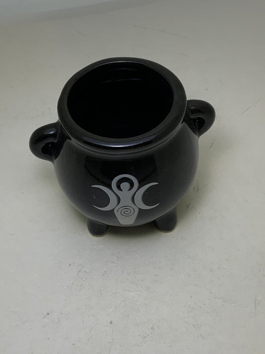 Triple Moon Goddess Cauldron
