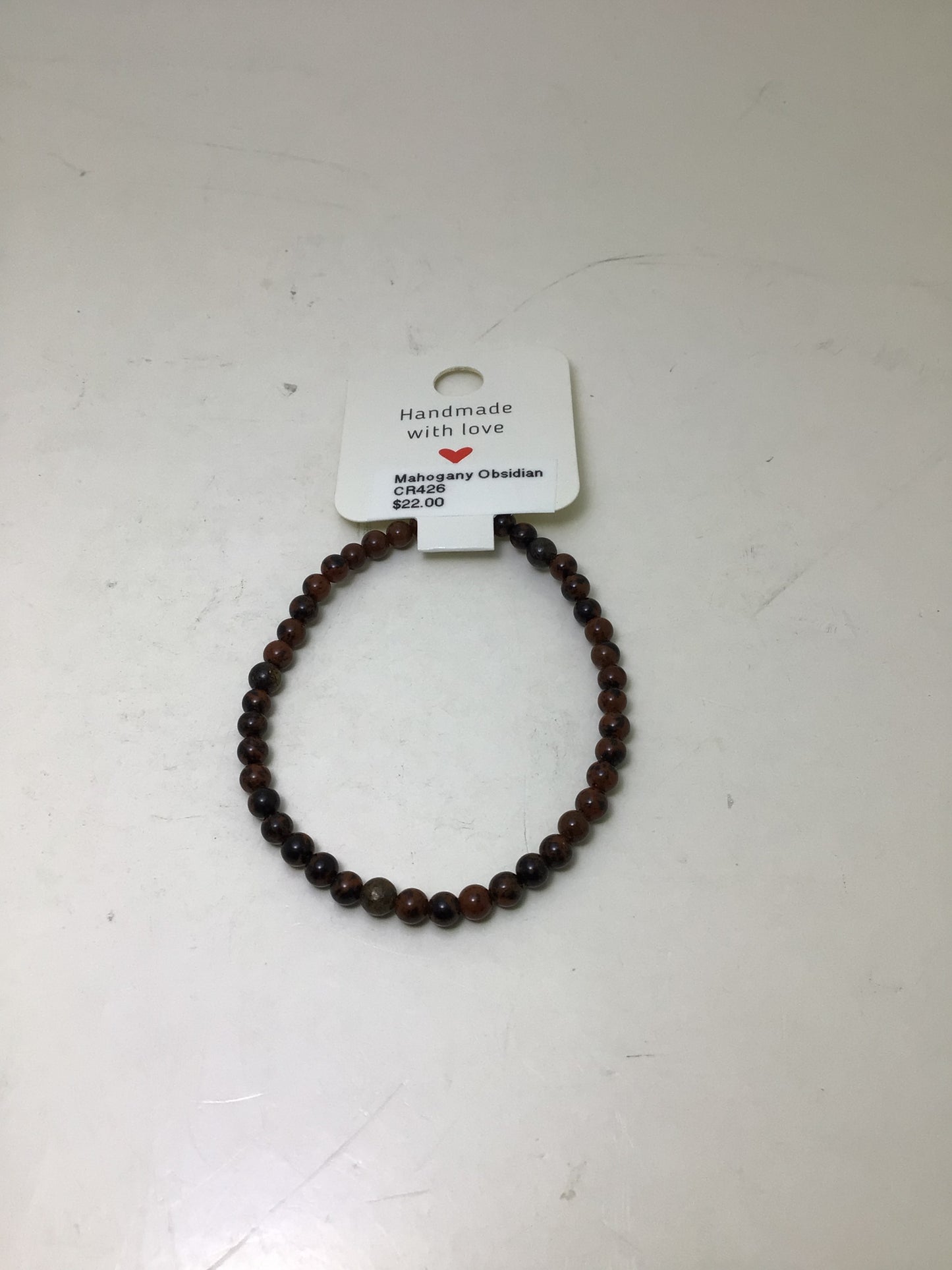 Mahogany Obsidian Bracelet