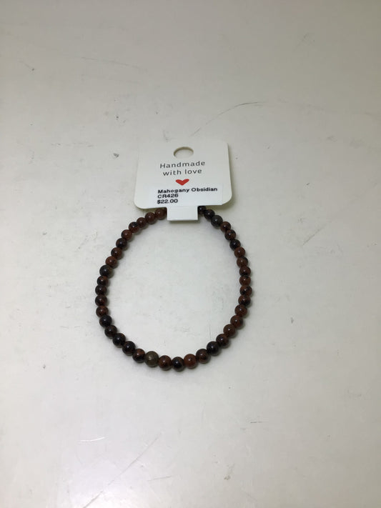 Mahogany Obsidian Bracelet