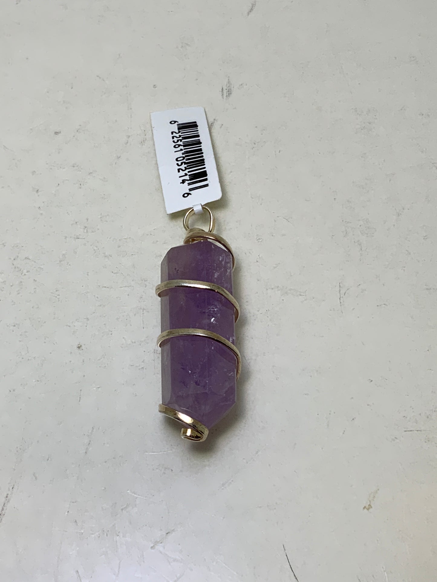 Amethyst Twist Pendant