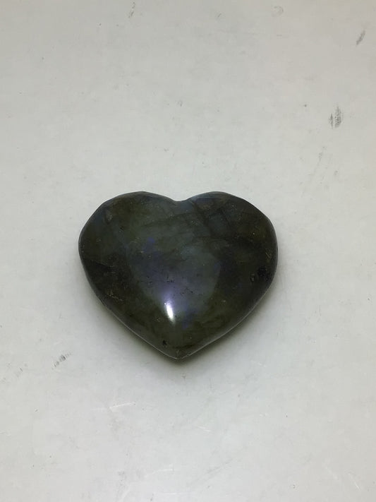 Labradorite Heart
