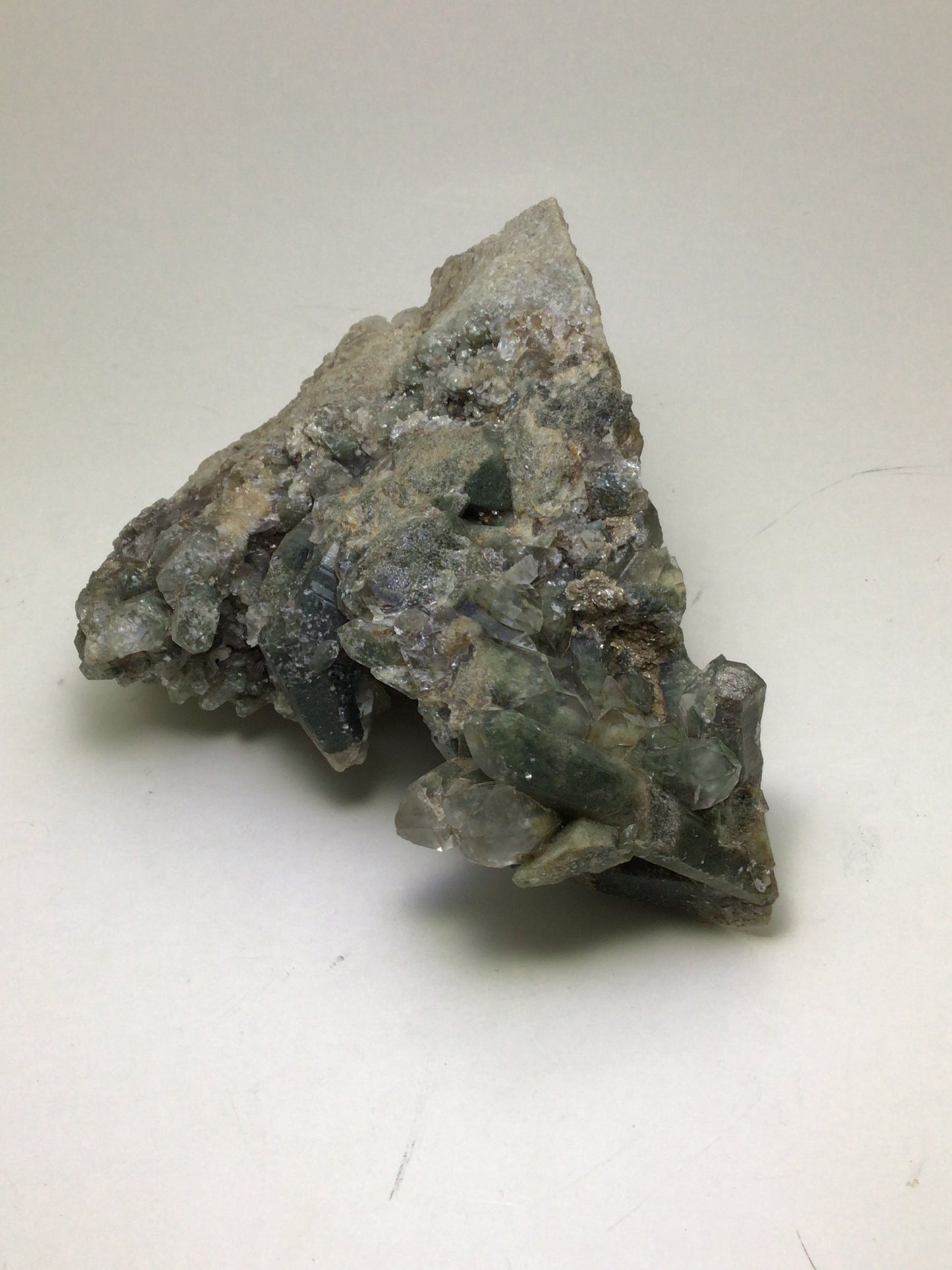 Green Quartz Cluster