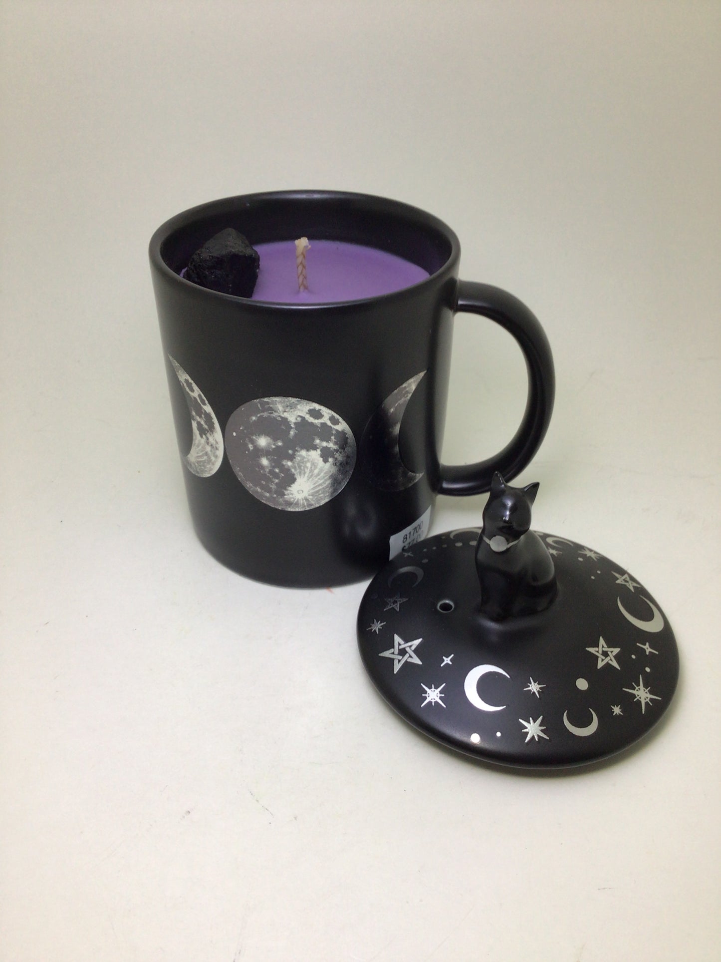Moon Phase Tourmaline Candle Coffee Mug