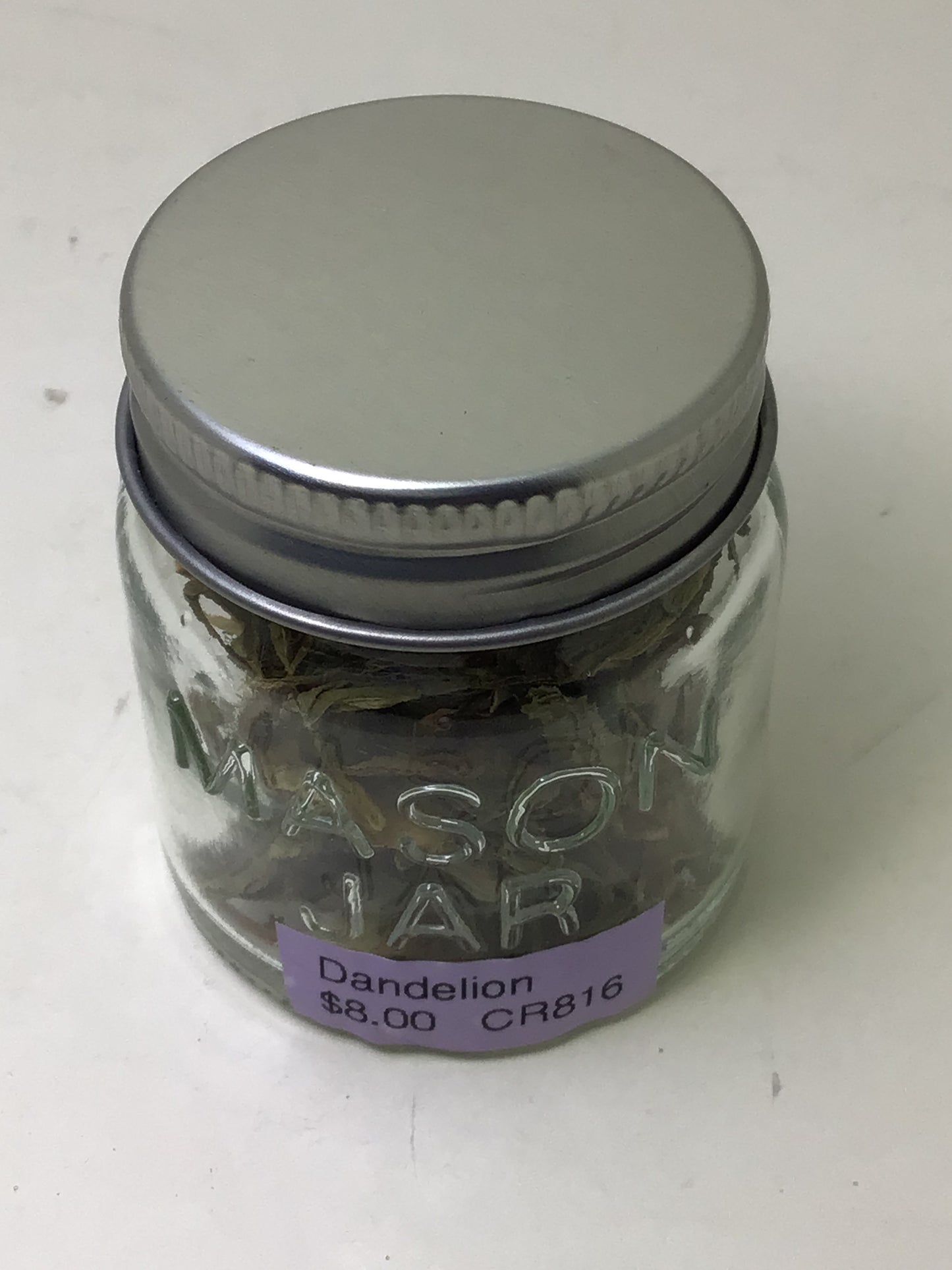 Dandelion Herb Jar