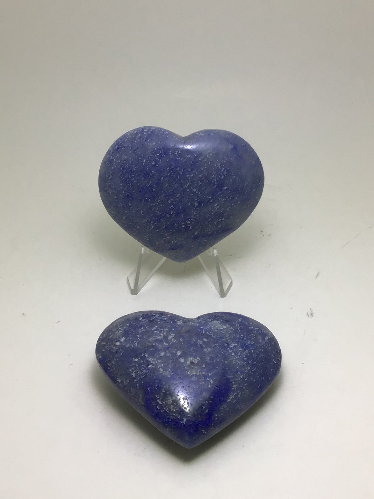 Blue Quartz Heart