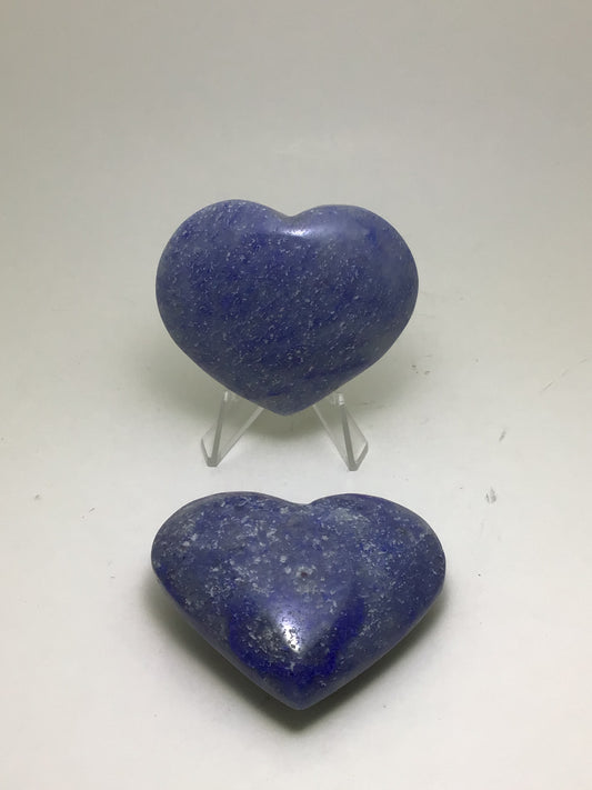 Blue Quartz Heart