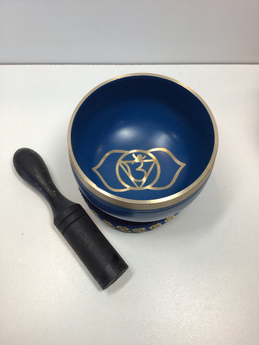 3" Indigo Third Eye Chakra Singing Bowl