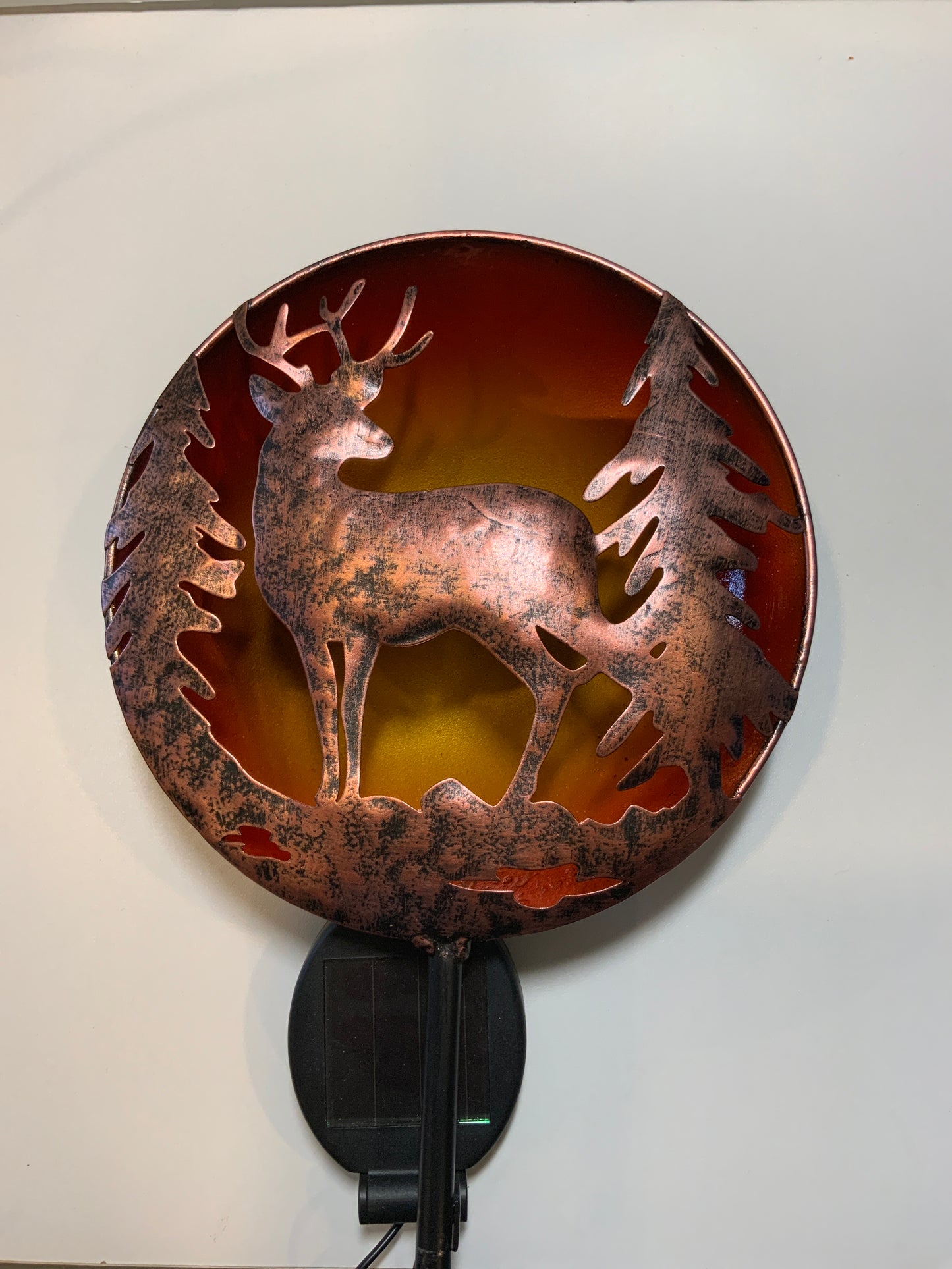 Deer Solar Night Sky Stake