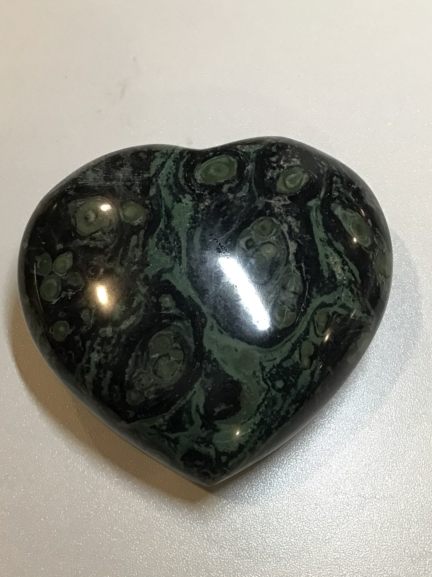 Kambaba Jasper Heart