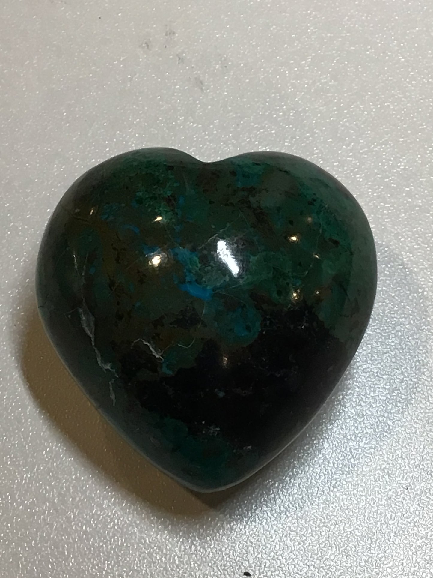 Chrysocolla Heart
