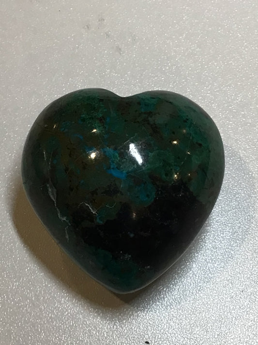 Chrysocolla Heart