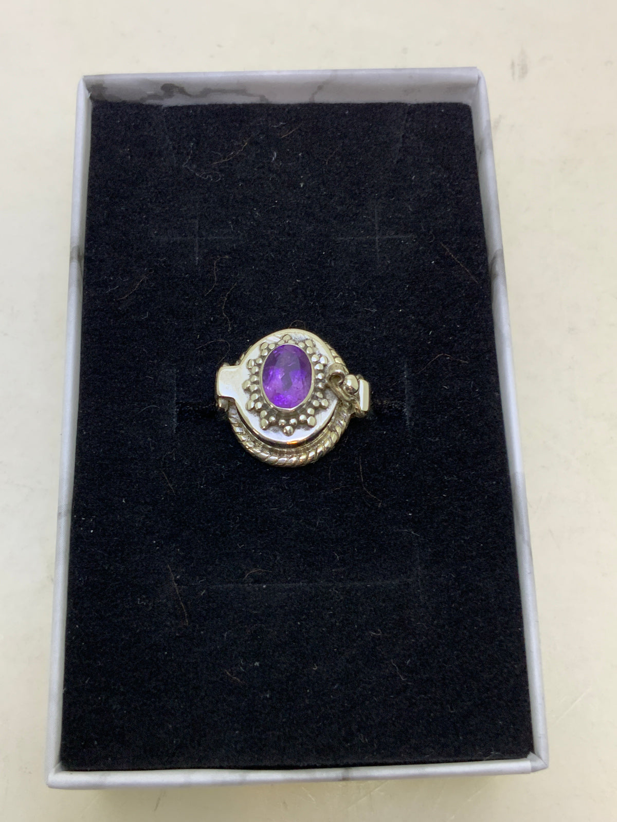 Amethyst Sterling Silver Rings