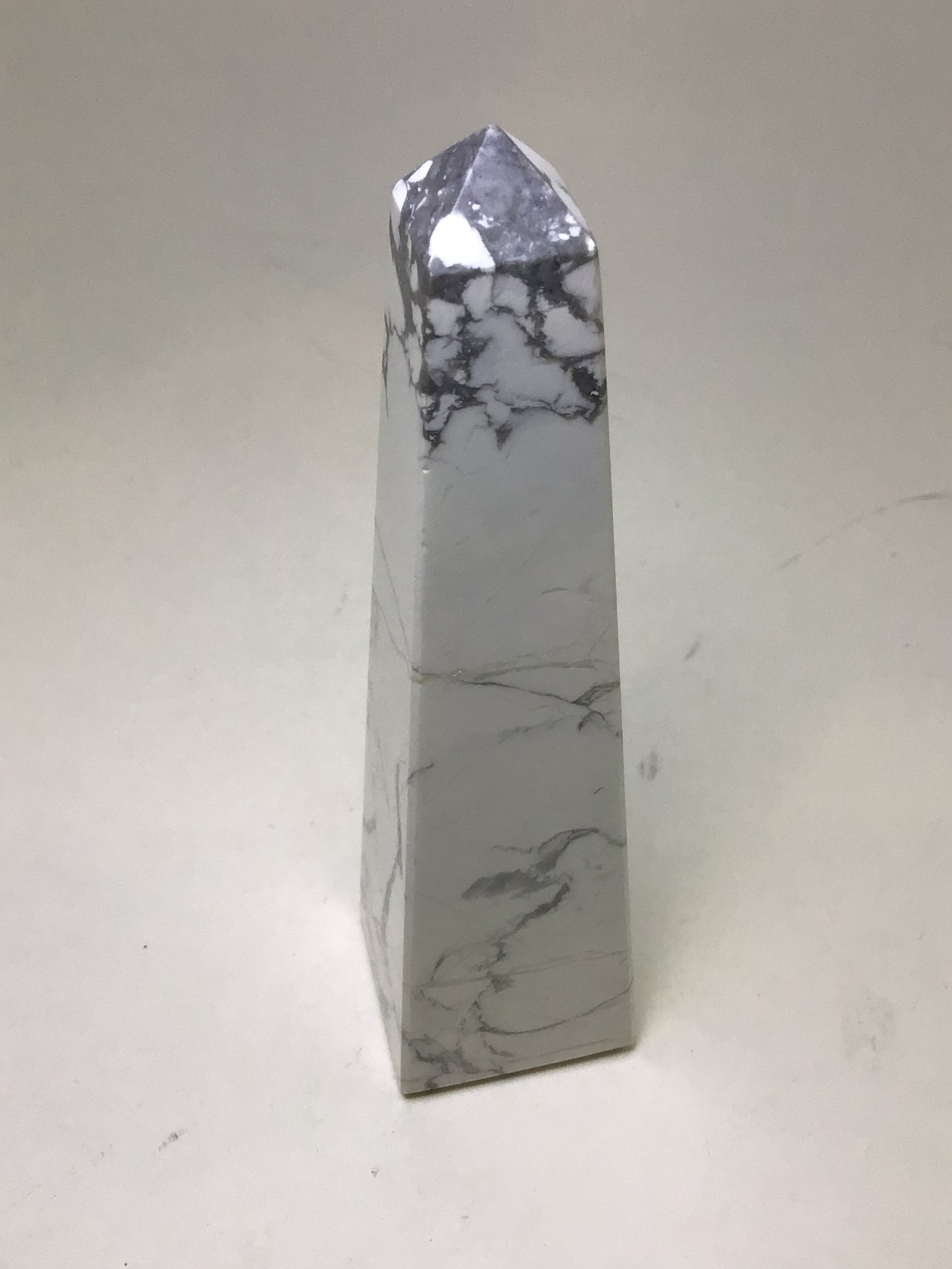 Howlite Obelisk