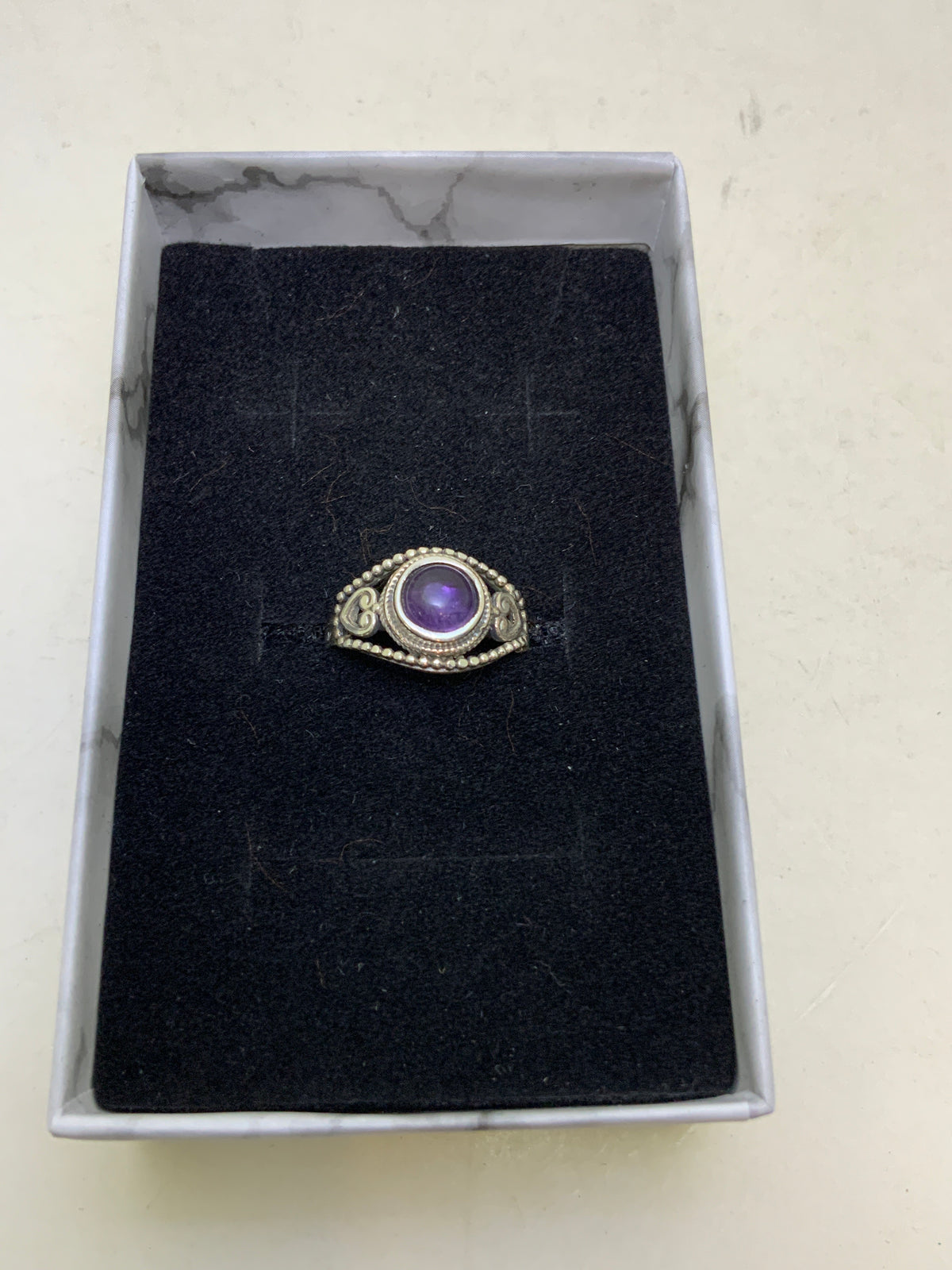 Amethyst Sterling Silver Rings