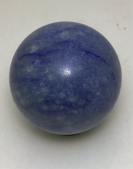 Blue Quartz Sphere