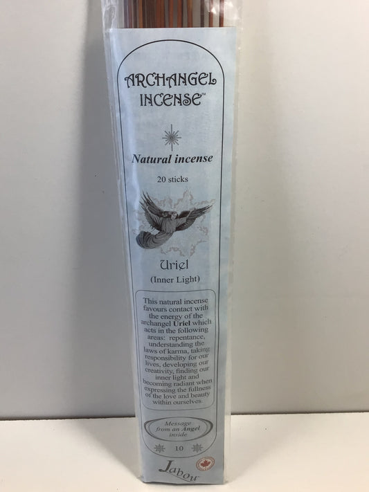 Jabou Uriel (Inner Light) Archangel Incense Sticks