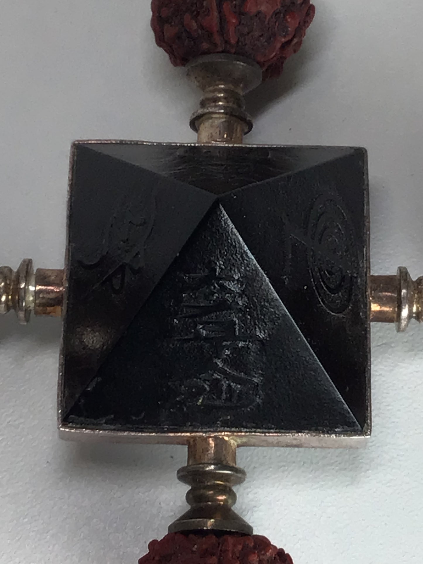 Black Obsidian/Rudraksha Reiki Energizer