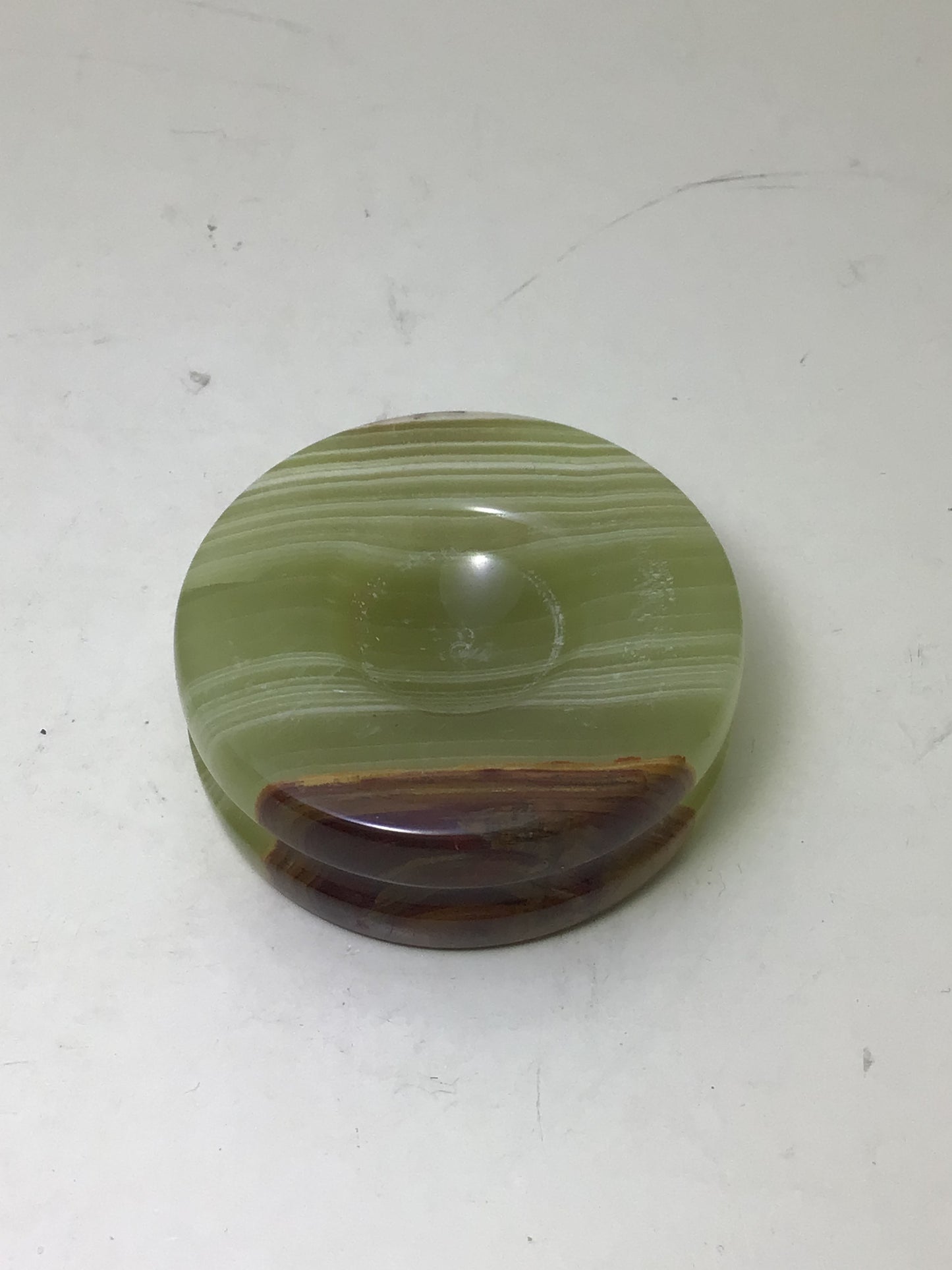Green Onyx Sphere Stand