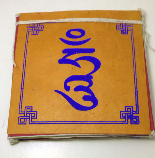Om Mani Padme Hum Paper Prayer Flags