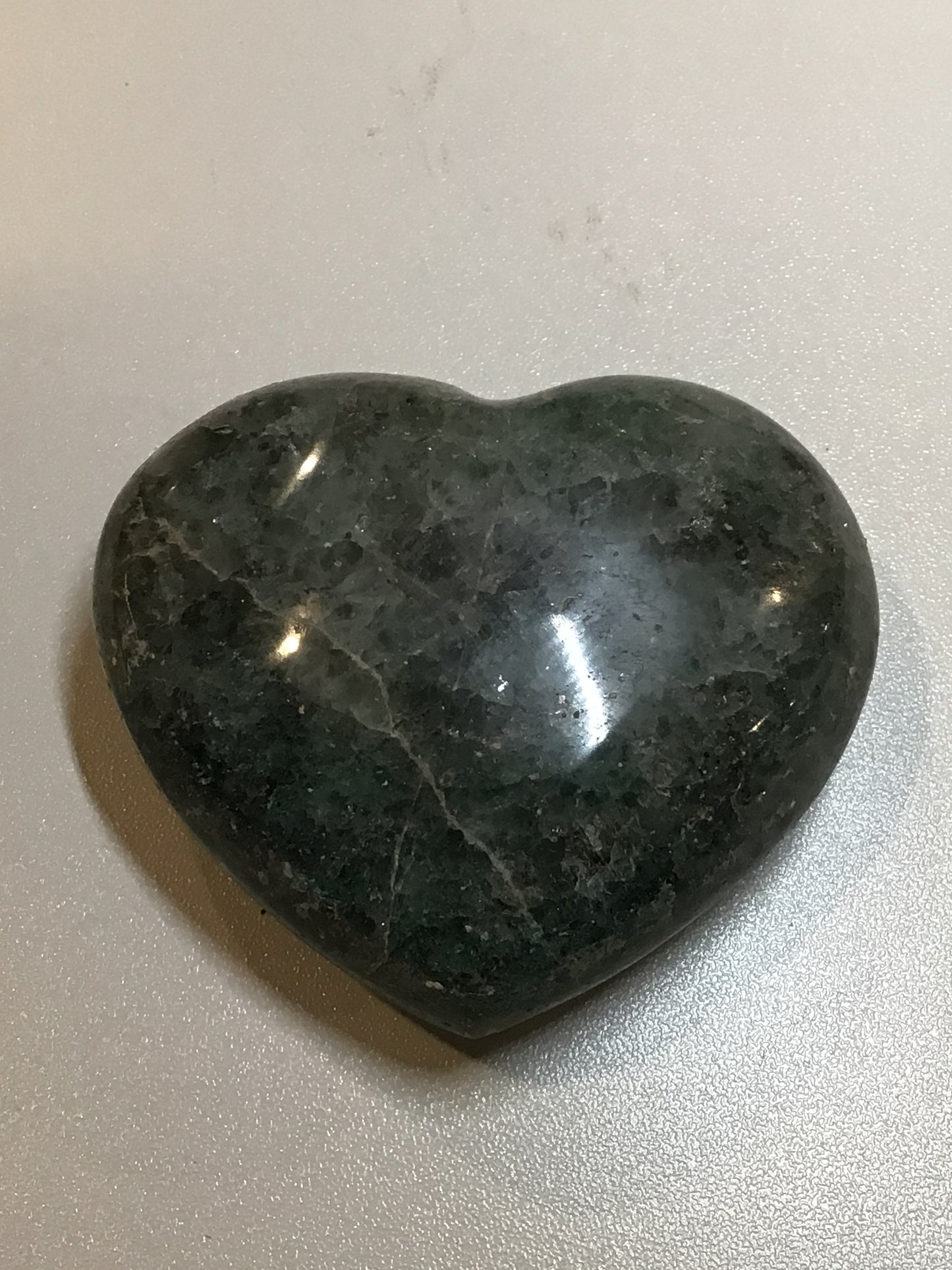 Fuchsite Heart