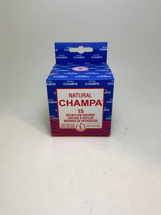 Natural Champa Backflow Incense Cones