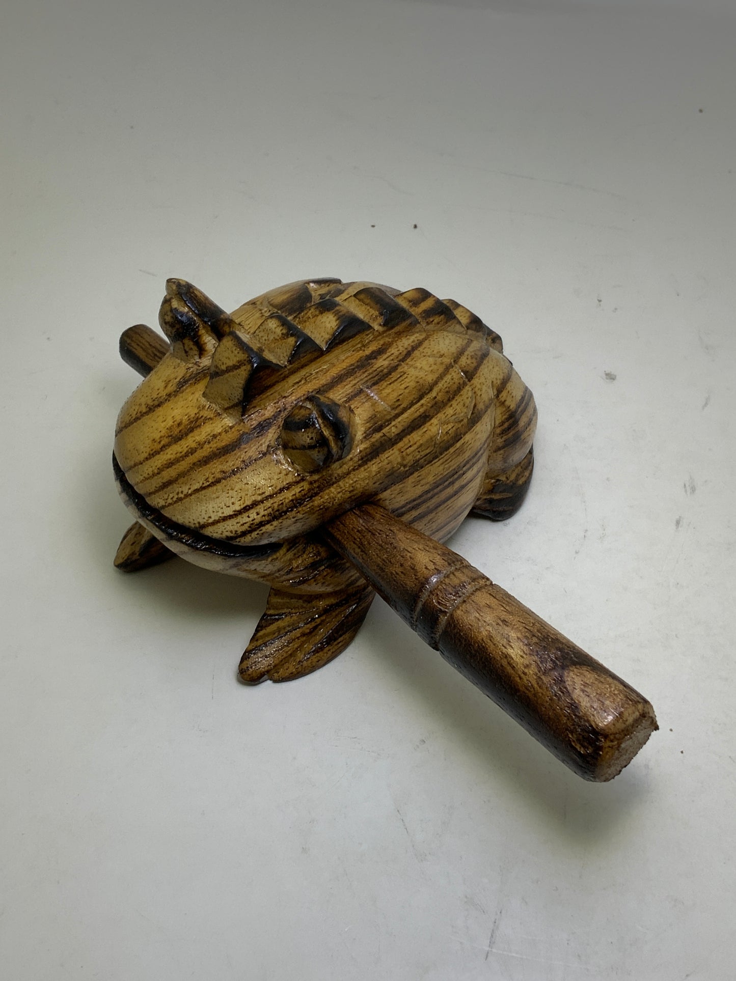 Wooden Frog Instrument