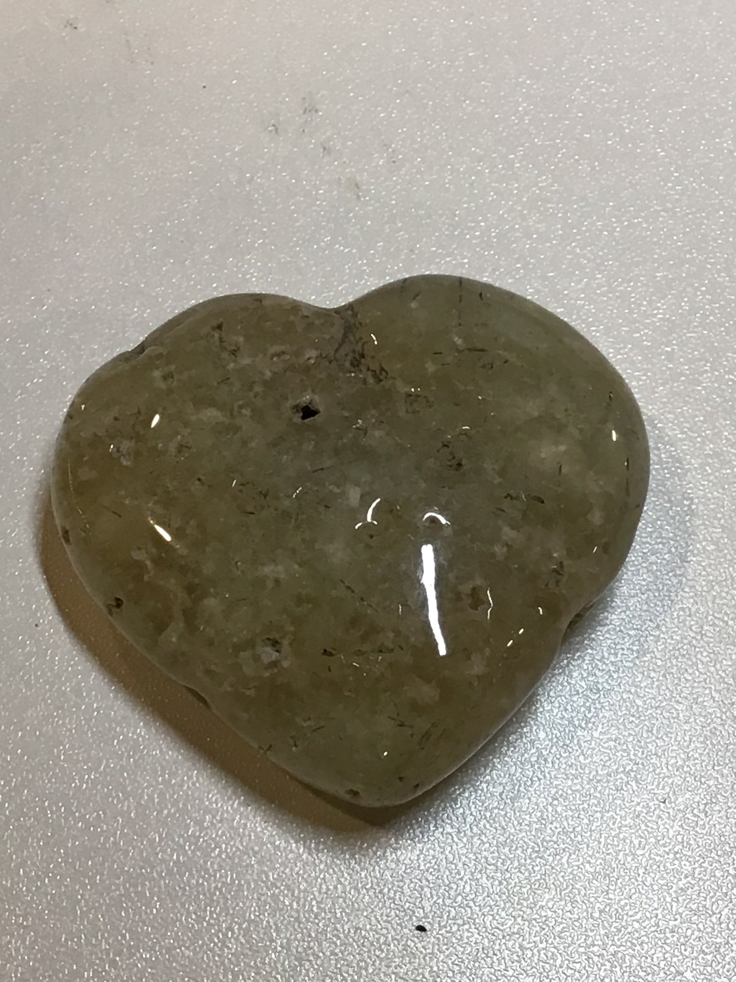 Prehnite Heart