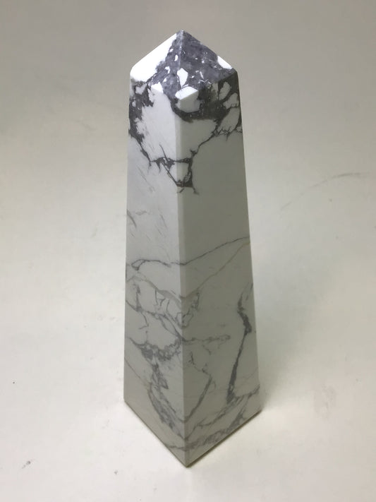 Howlite Obelisk