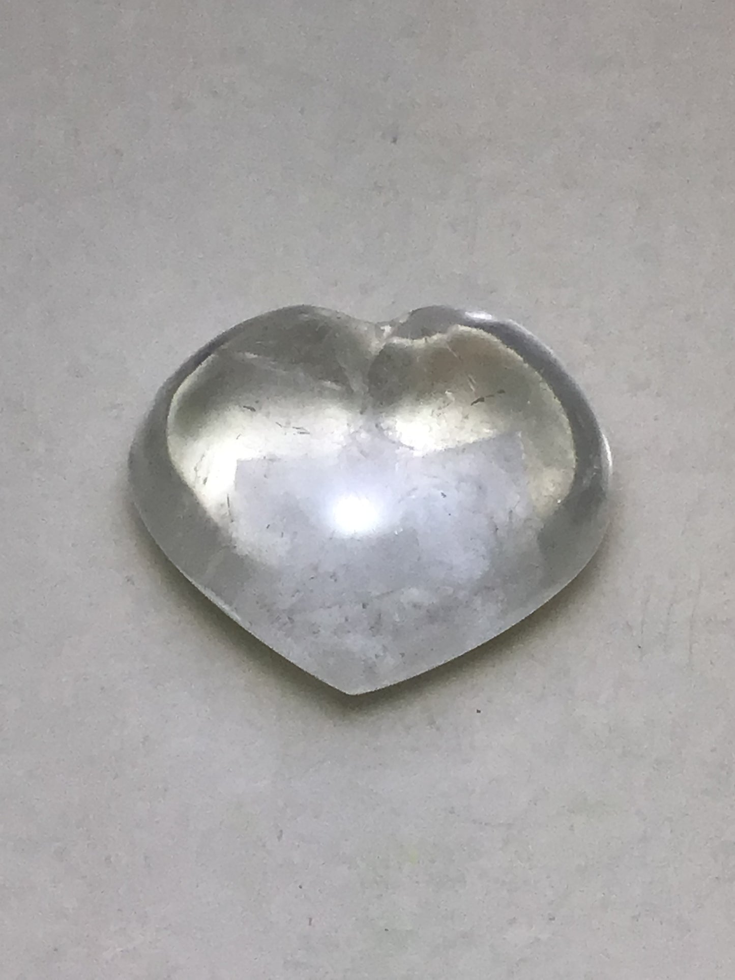 Clear Quartz Heart