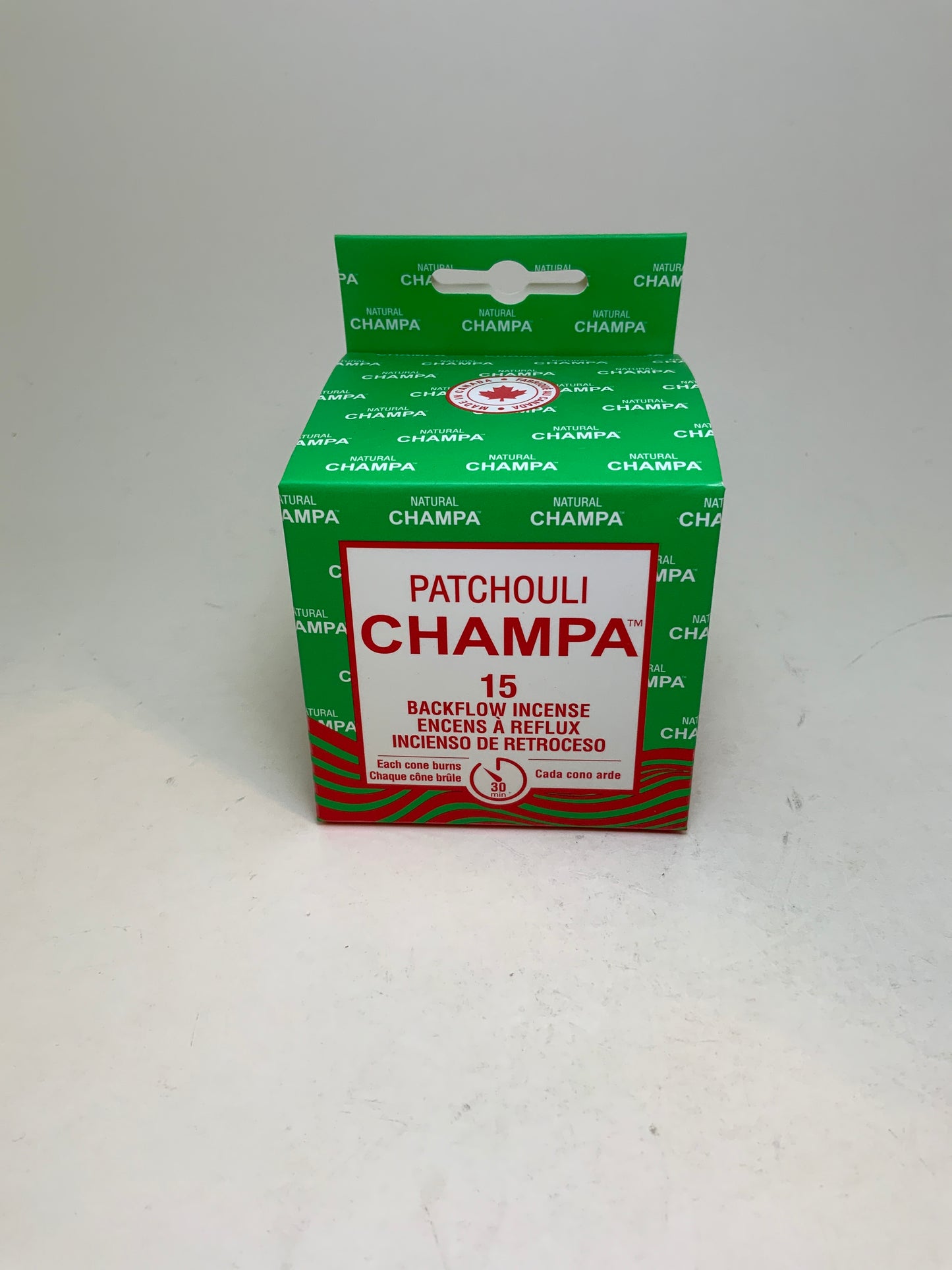 Natural Champa Backflow Incense Cones