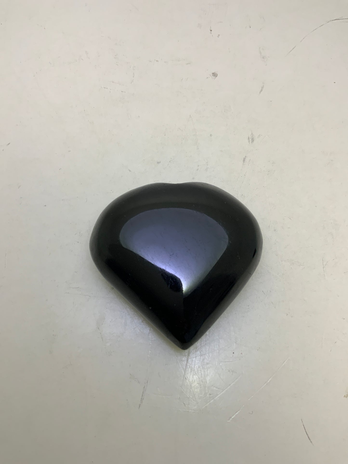 Black Tourmaline Heart