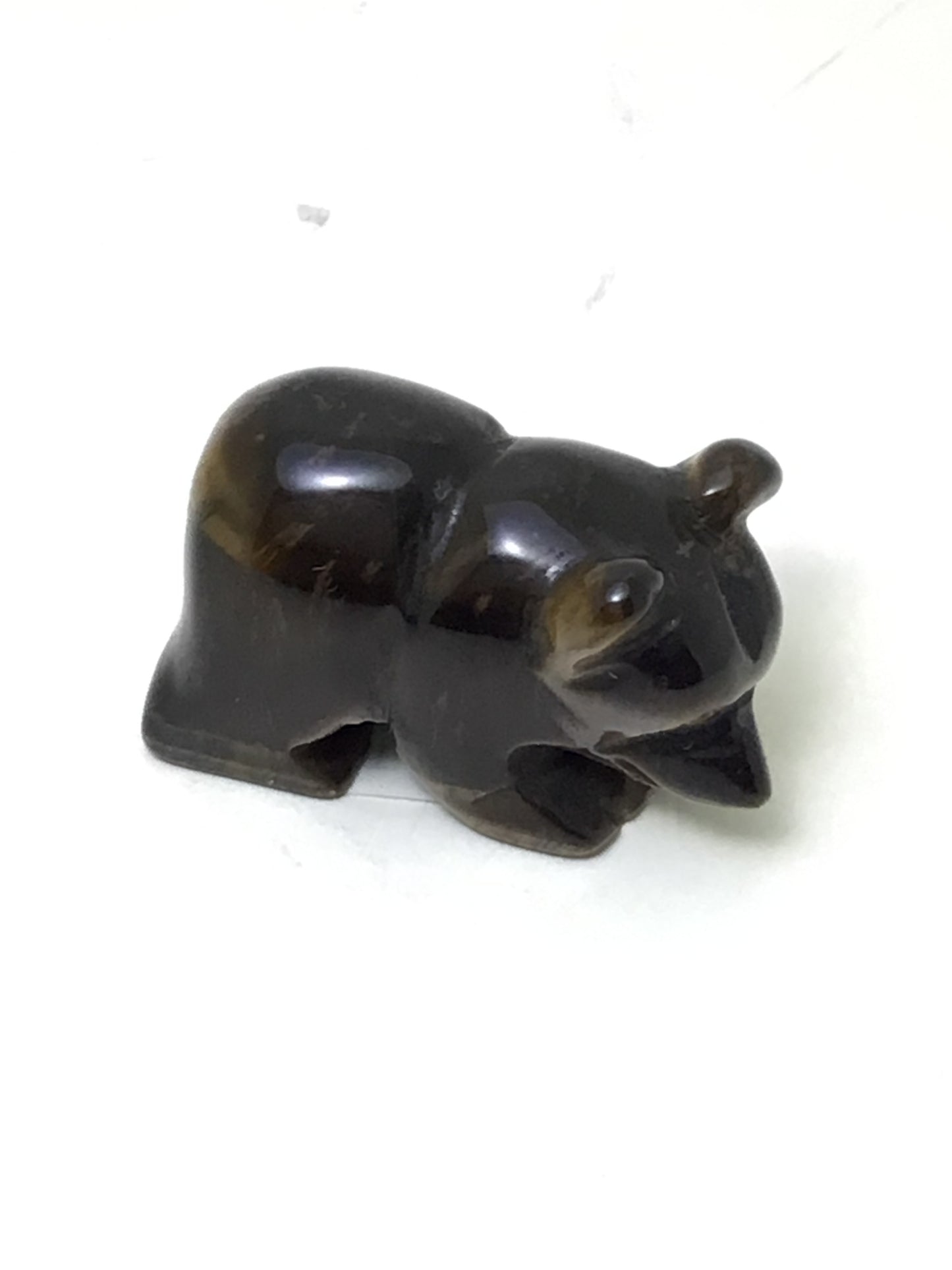 Gold Tiger Eye Bear