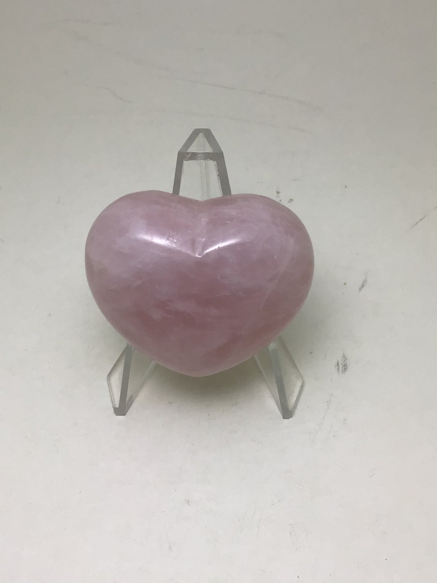 Rose Quartz Heart